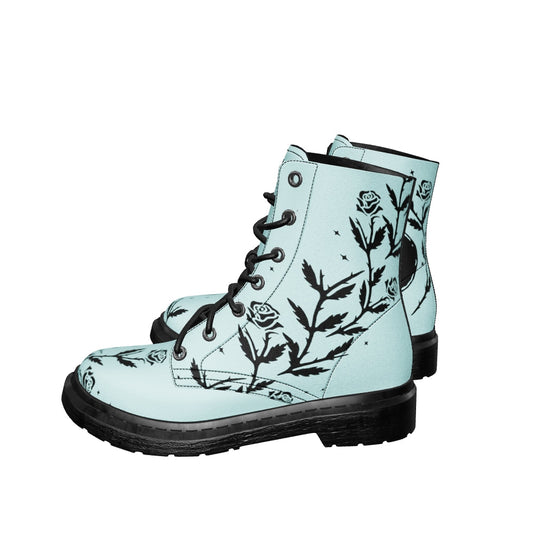 Aqua Black Widow Boots
