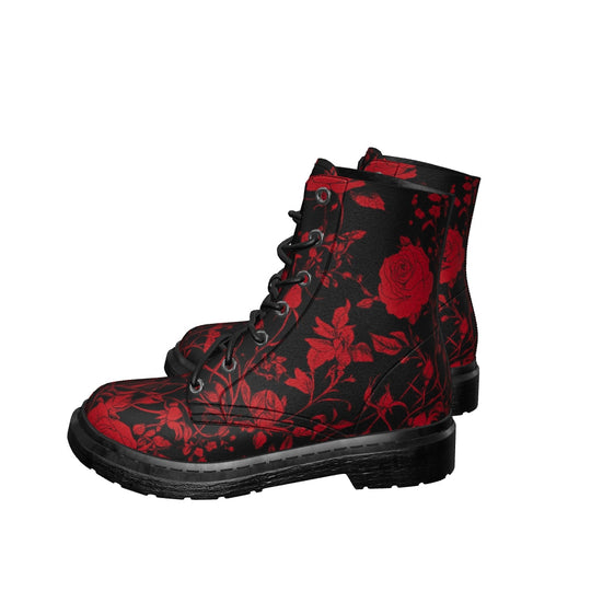 Blood Rose Romance Boots