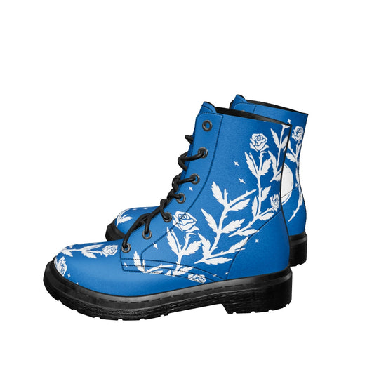 Blue Black Widow Boots