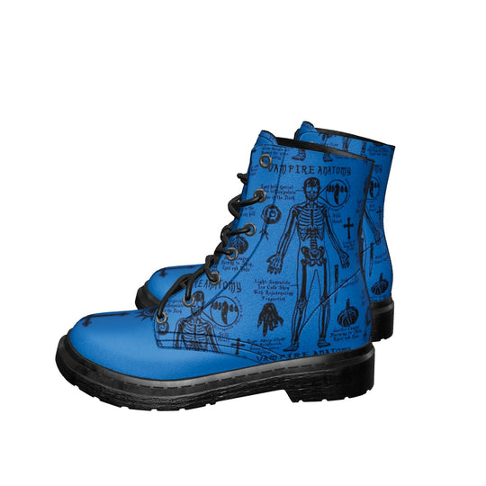 Blue Vampire Study Boots