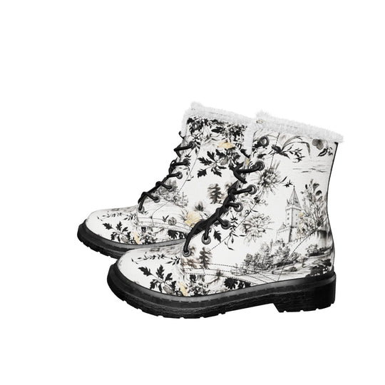 Castle in Bloom Winter Boots