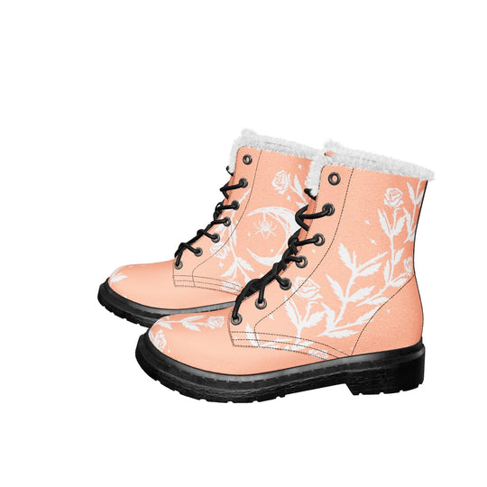 Coral Black Widow Winter Boots