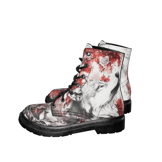 Crimson Wolf Boots