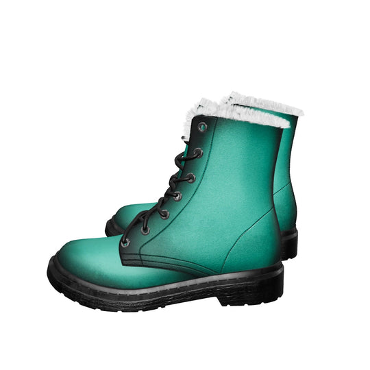 Enchanted Emerald Winter Boots