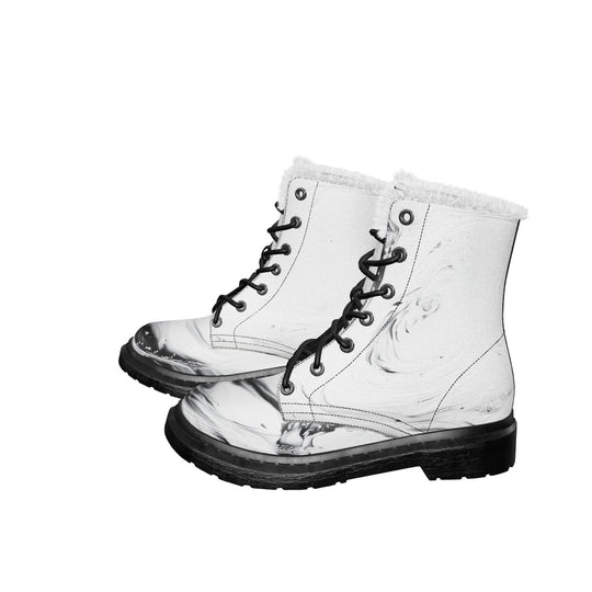 Frosted Marble Winter Boots