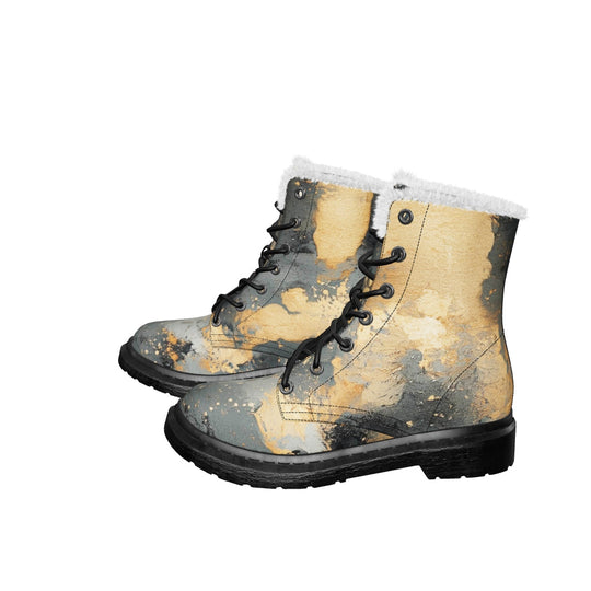 Golden Ochre Winter Boots
