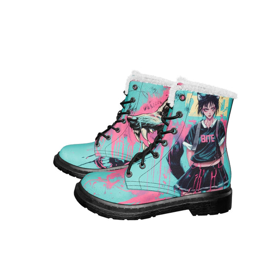 I Bite Winter Boots