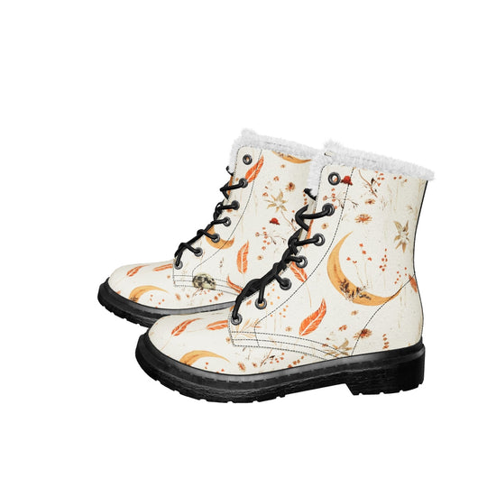 Ivory Moonlit Botanica Winter Boots