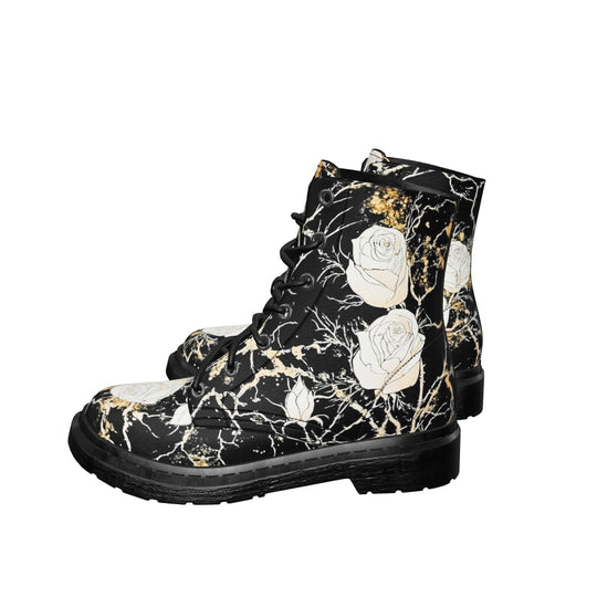 Kintsugi Rose Boots