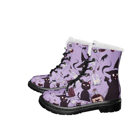 Lavender Cataclysm Winter Boots