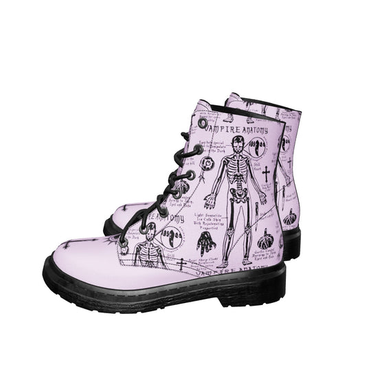 Lavender Vampire Study Boots