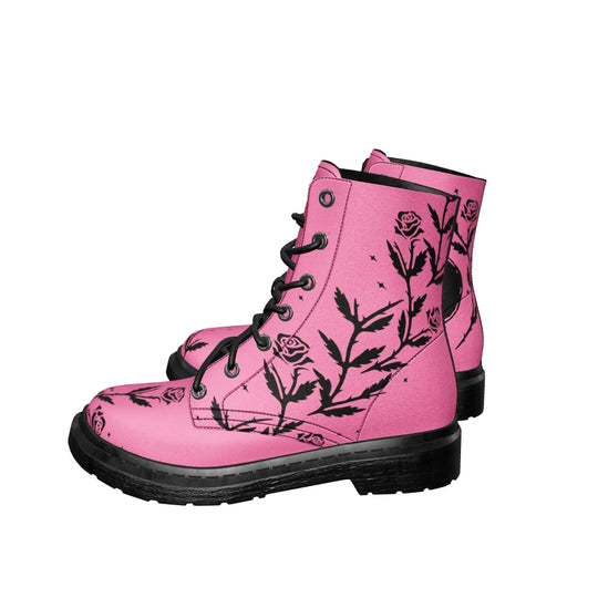 Mauve Black Widow Boots