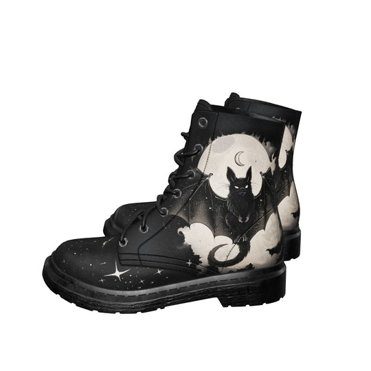 Moonlit Bat Boots