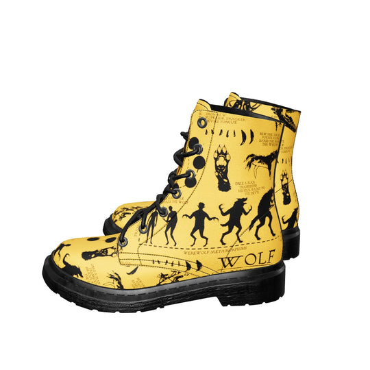 Mustard Wolf Study Boots