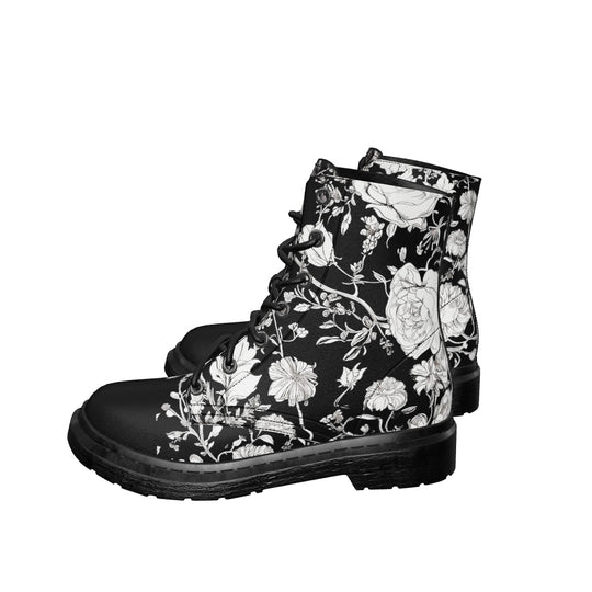 Noir Bouquet Boots