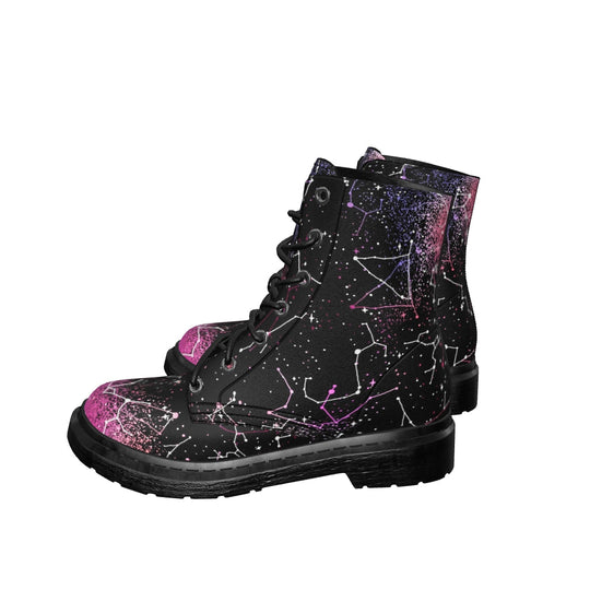 Pink Aurora Boots