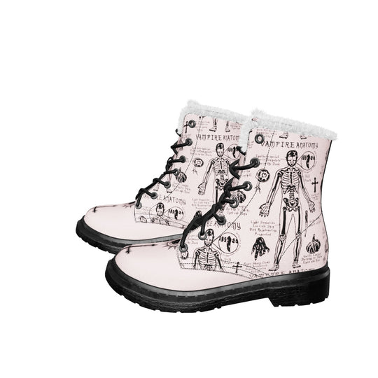 Pink Vampire Study Winter Boots