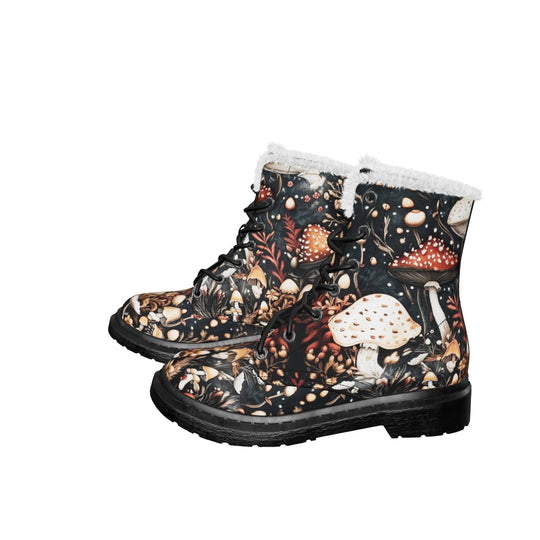 Toadstool Harvest Winter Boots