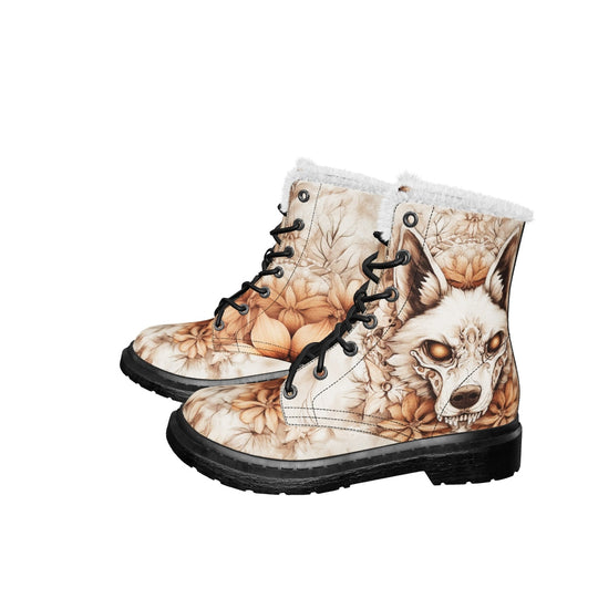 Totemwolf Mandala Winter Boots