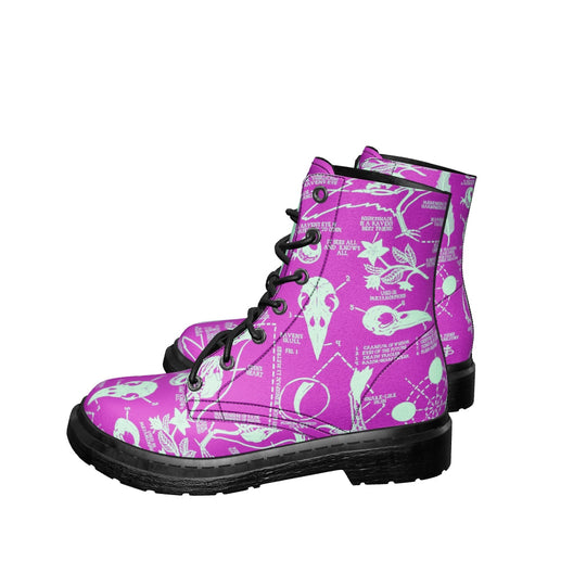 Ultraviolet Raven Study Boots