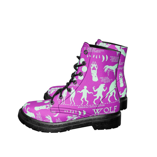Ultraviolet Wolf Study Boots