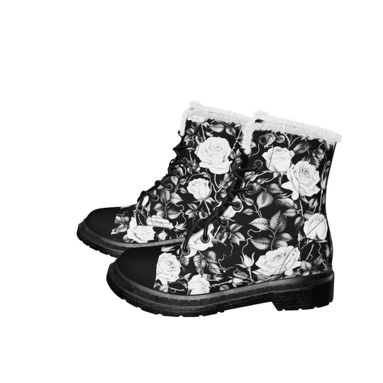 Veil of Roses Winter Boots