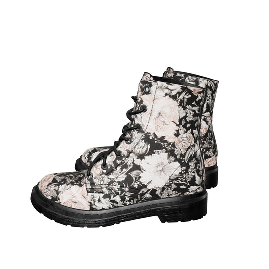 Vintage Peonies Boots