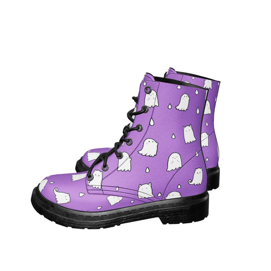 Violet Ghost Party Boots