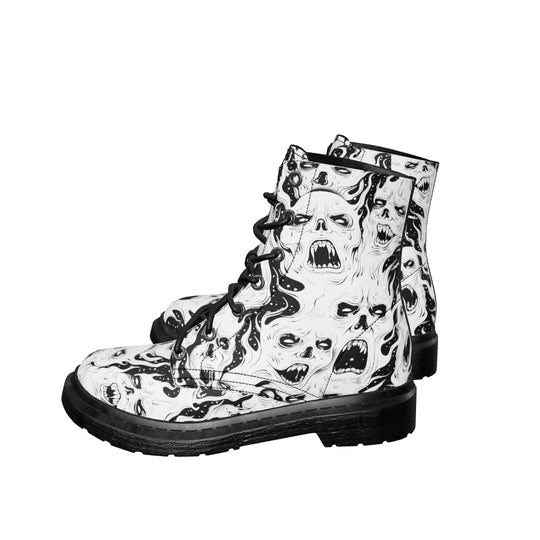 White Torment Boots