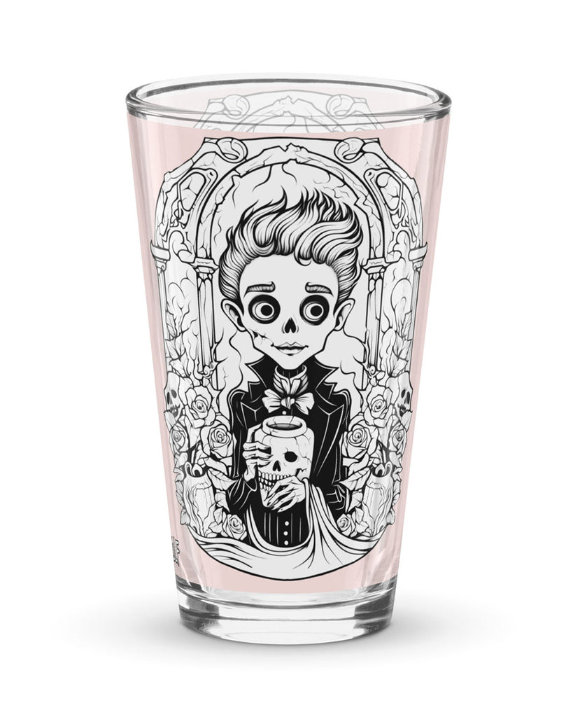 Lost in the Afterlife Pint Glass - Gothic Witchy Kitchenware