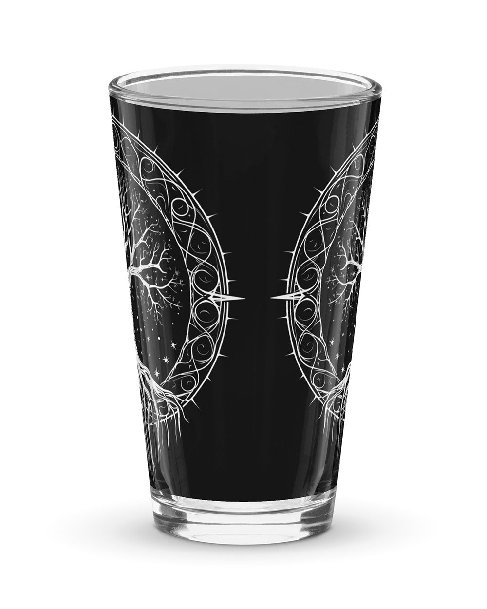 Eternal Growth Pint Glass - Witchy Alt Style Gothic Kitchenware Halloween Gift Drinkware Goth Kitchen Decor