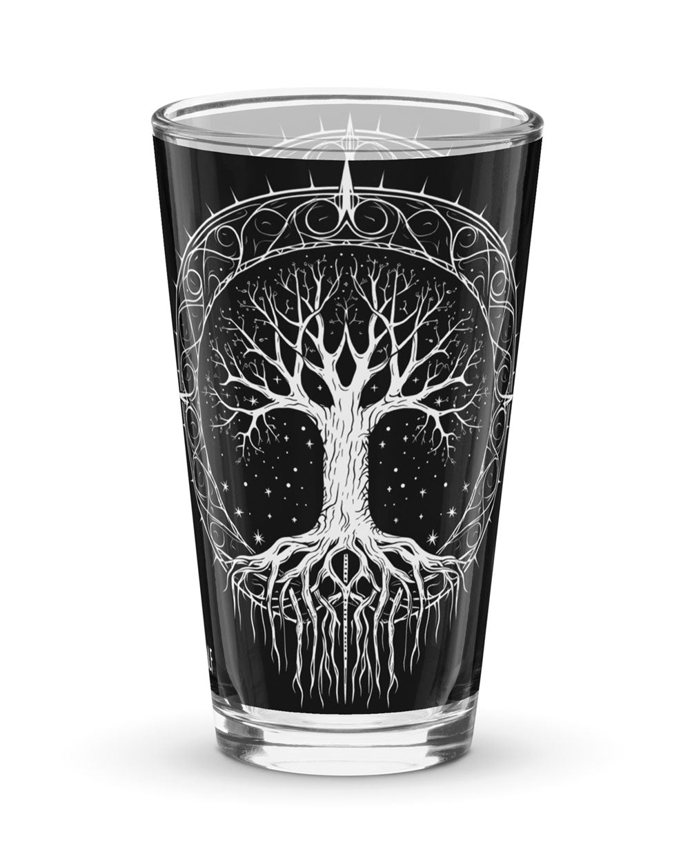 Eternal Growth Pint Glass - Witchy Alt Style Gothic Kitchenware Halloween Gift Drinkware Goth Kitchen Decor