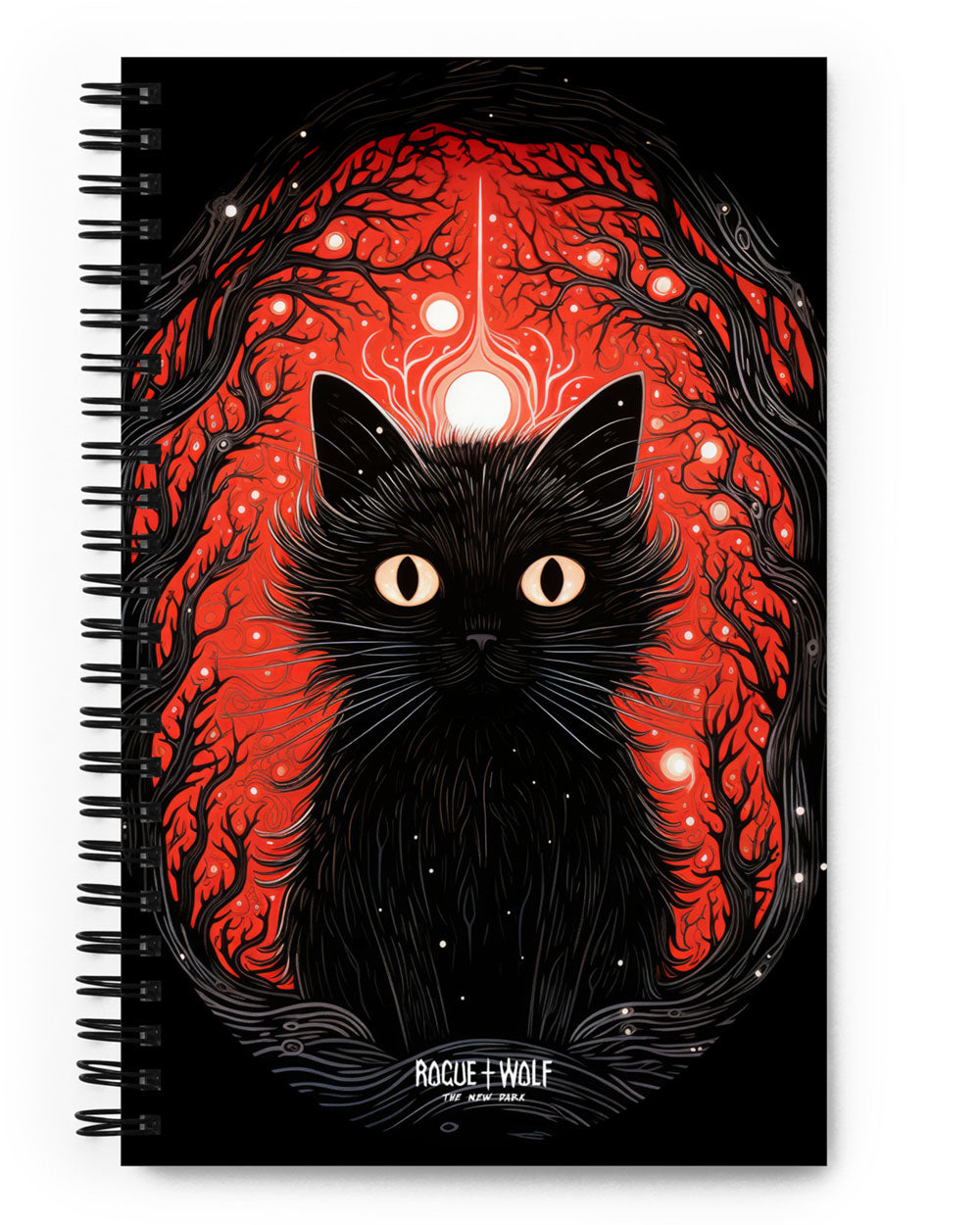 The All-Seeing Spiral Notebook – Rogue + Wolf Cardboard Gothic Occult ...