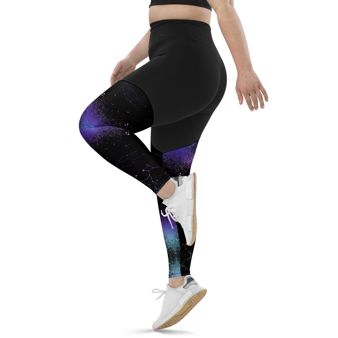 Wool Knitted Simulation Women Yoga Gym Leggings Compression Sports Pants Xl