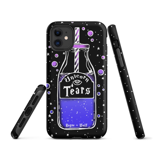 Unicorn Tears Tough Phone Case for iPhone - Witchy Goth Anti-scratch Shockproof Phone Case Cover