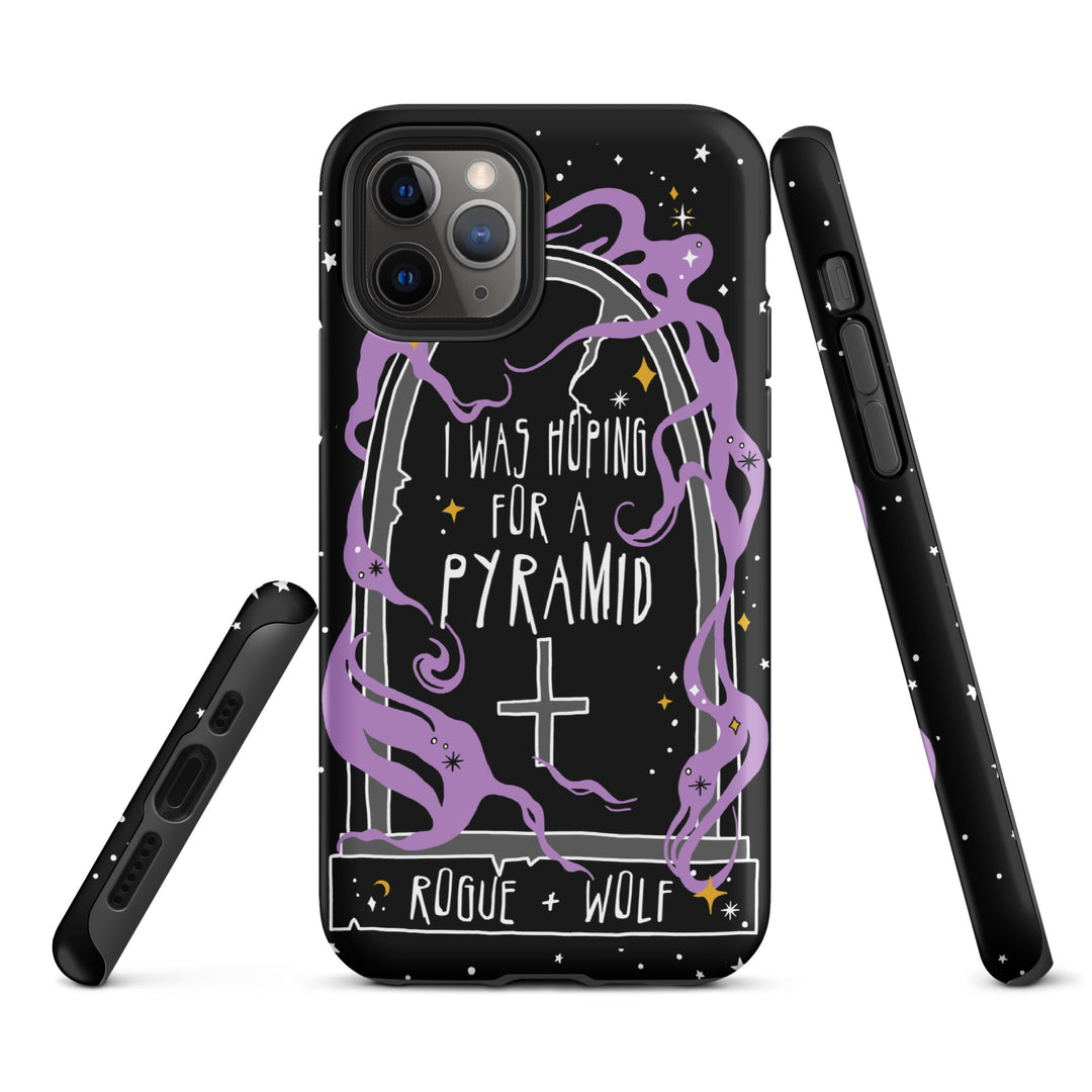 Expectation Vs Reality Shockproof iPhone Case - Witchy Goth Anti-scratch Phone Accessory Cover