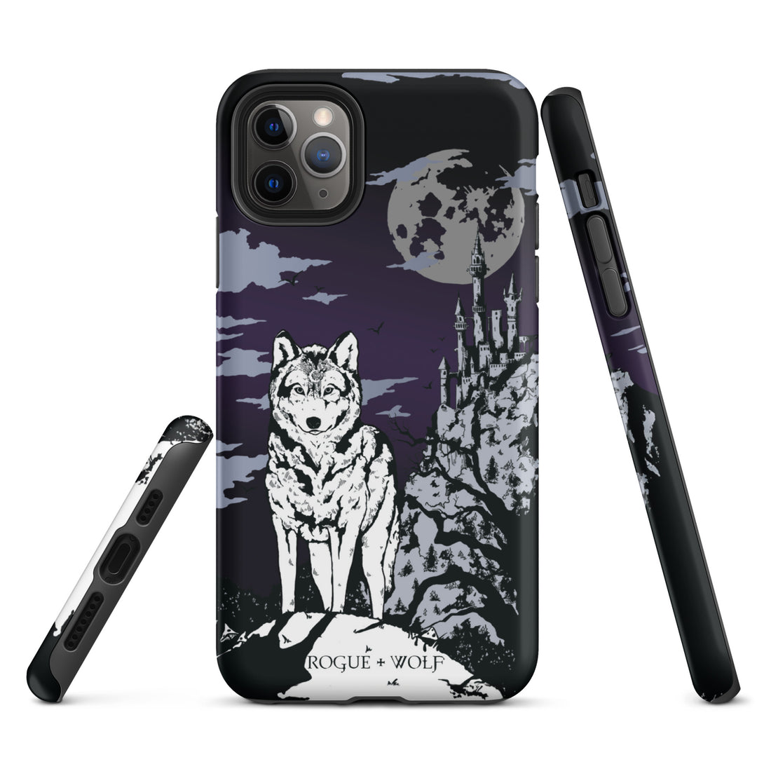 Castle Whitewolf Tough Phone Case for iPhone - Shockproof Anti-scratch Goth Witchy Phone Cover