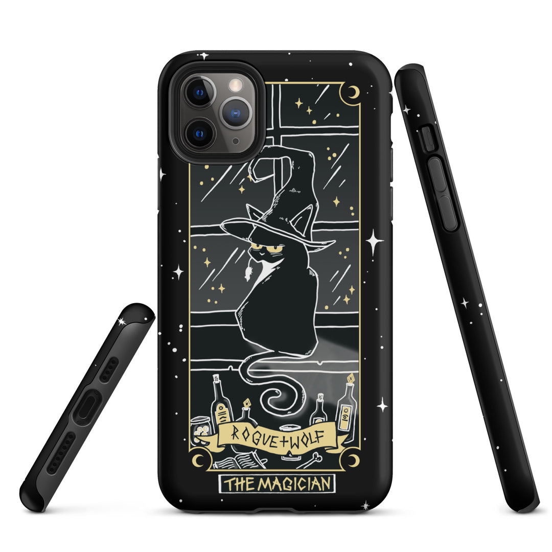 Magician Tarot Tough Phone Case for iPhone - Shockproof Witchy Phone Case Cover Anti-scratch Goth Accessory