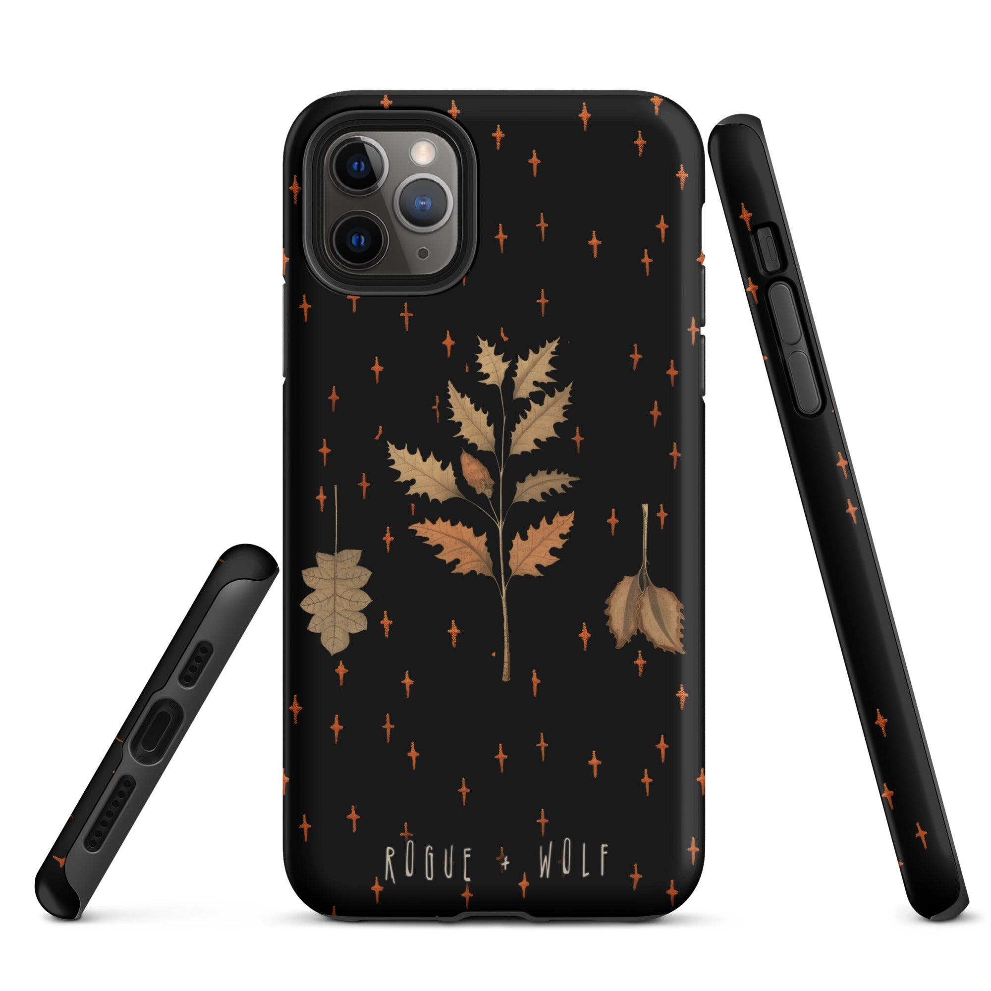 Autumn Memoir Tough Phone Case for iPhone Dark Academia Anti