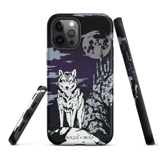 Castle Whitewolf Tough Phone Case for iPhone - Shockproof Anti-scratch Goth Witchy Phone Cover