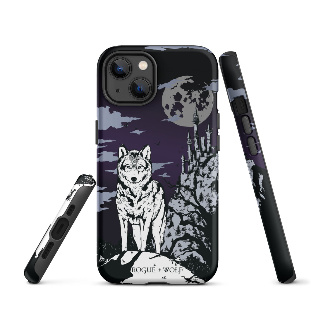 Castle Whitewolf Tough Phone Case for iPhone - Shockproof Anti-scratch Goth Witchy Phone Cover