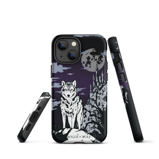 Castle Whitewolf Tough Phone Case for iPhone - Shockproof Anti-scratch Goth Witchy Phone Cover