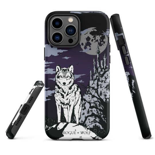 Castle Whitewolf Tough Phone Case for iPhone - Shockproof Anti-scratch Goth Witchy Phone Cover