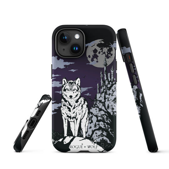 Castle Whitewolf Tough Phone Case for iPhone - Shockproof Anti-scratch Goth Witchy Phone Cover