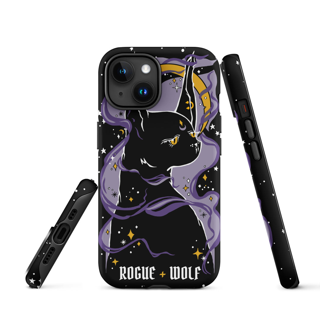 Witch Kitten Tough Phone Case for iPhone – Rogue + Wolf Plastic Gothic phone case Witch Kitten Tough Phone Case for iPhone – Rogue + Wolf Plastic Gothic phone case