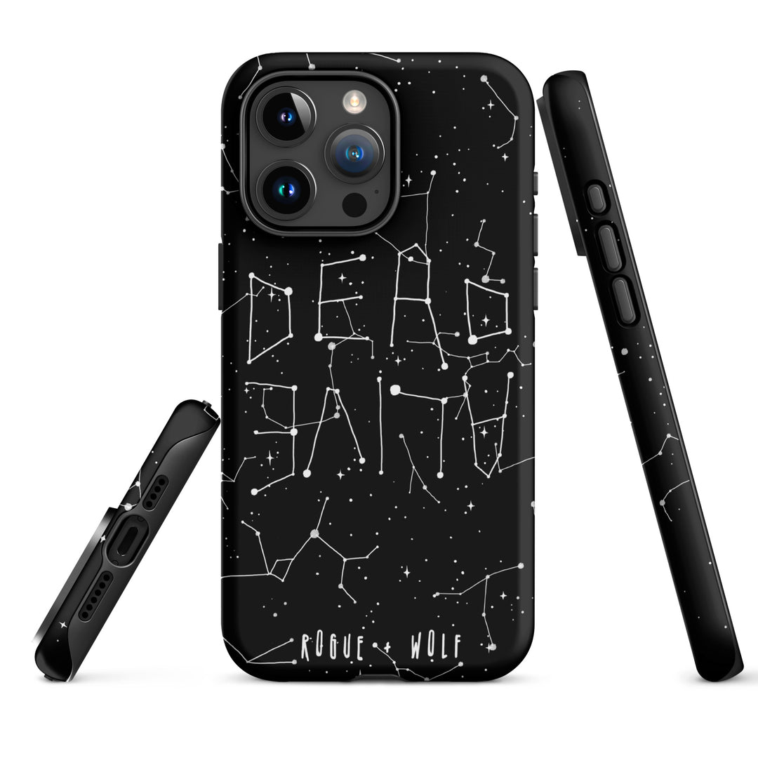 Dead or Alive Tough iPhone Case - Shockproof Anti-scratch Witchy Goth Phone Accessory Cool Fun Gift