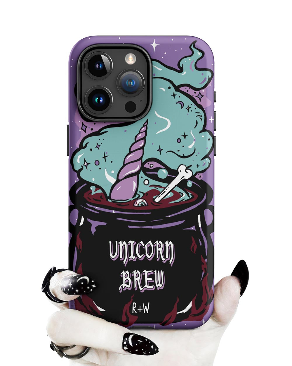 Unicorn Brew Tough Phone Case for iPhone – Rogue + Wolf Plastic Goth Phone Case Unicorn Brew Tough Phone Case for iPhone – Rogue + Wolf Plastic Goth Phone Case