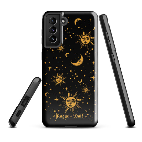 Celestial Tough Phone Case for Samsung - Witchy Goth Anti-Scratch Shockproof Phone Accessories Cool gifts