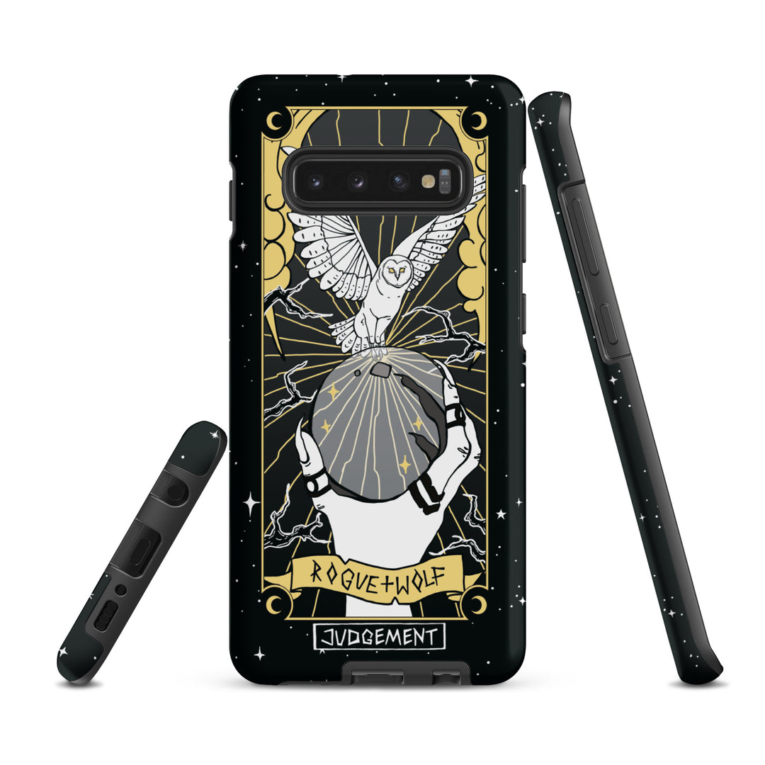 Judgement Tarot Tough Phone Case for Samsung - Witchy Goth Anti-Scratch & Shockproof Cover