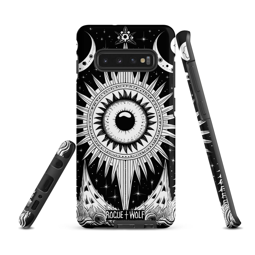 The Cosmos Awakens Tough Phone Case for Samsung - Witchy Goth Shockproof Anti-scratch Case Cool Gothic Gifts